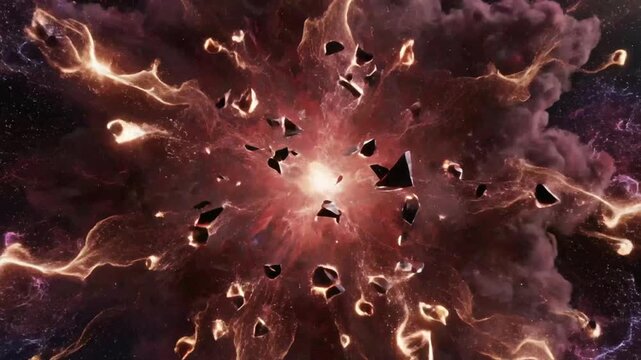 Cosmic explosion bursts forth with energy