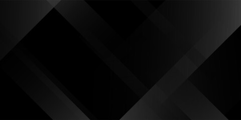 Fototapeta premium Fast Black Diagonal Lines Abstract Background. Minimalist Dark Geometric Speed Concept Backdrop. Modern Trendy design in Vector Illustration