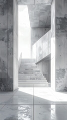 white and gray concrete texture, 