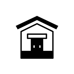 土蔵をイメージした文化財アイコン © nabe