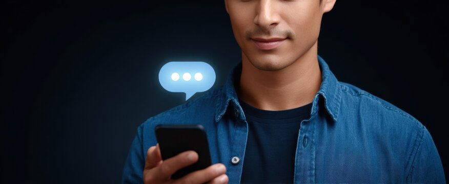 The voice-to-text messaging feature efficiently transforms clear spoken words into readable text.