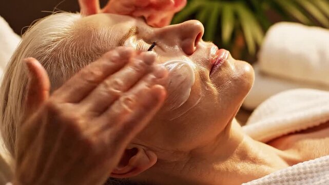 Skincare Routine - Moisturizer Cream Application - Horizontal 16:9