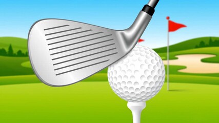 Watch This Golf Ball Get Absolutely Crushed