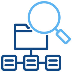 Fototapeta premium Data Classification Icon