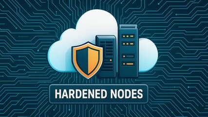 Cloud computing data security server shield technology network digital protection cybersecurity hardware information technology cloud storage data center internet firewall computer network data cloud - Powered by Adobe
