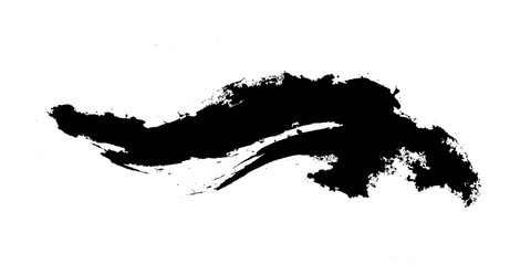 Vector grunge brush strokes texture rough black scratches for wallpaper, grunge texture background and artistic illustration, Brush stroke paint boxes on white background, Dry border in Black