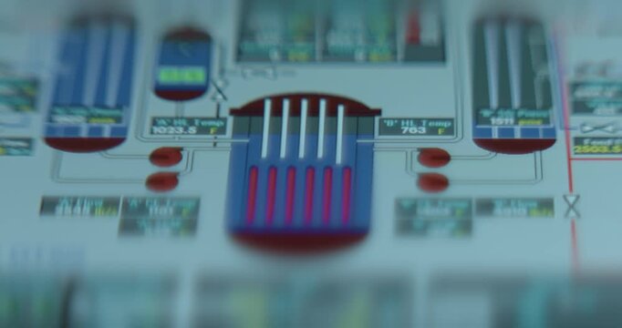 Nuclear Power Plant control interface