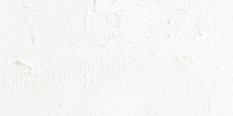 Abstract gray and white texture background of oil painting, blank canvas and white paint, White Paint stroke isolated on white, dry brush paint texture, © YUNUS