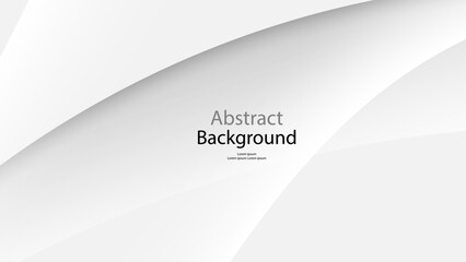 Gray tone and white color background abstract art vector
