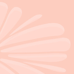 Peach Abstract Petals Background