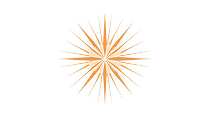 Fototapeta premium An abstract starburst with radiating lines, representing energy and dynamism. The design is symmetrical and eye-catching