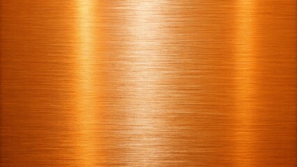 A brushed copper metal surface with warm reflections