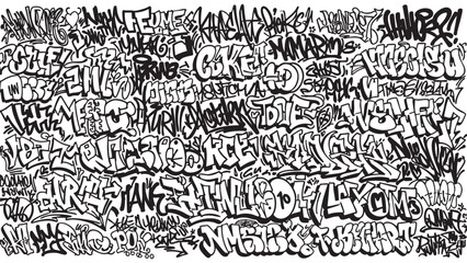 Fototapeta premium Colorful Graffiti Art with Dynamic Street Style Design