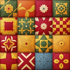 Patchwork composition