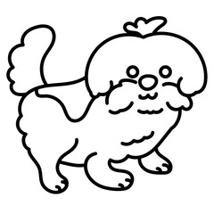 cute chizu dog stand