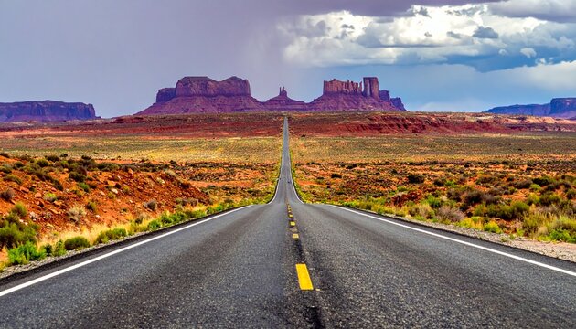 road to monument valley