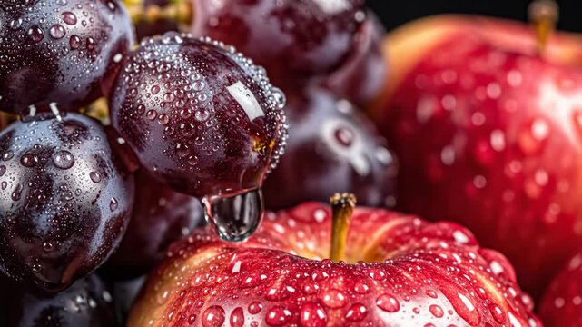 red cherries on a plate