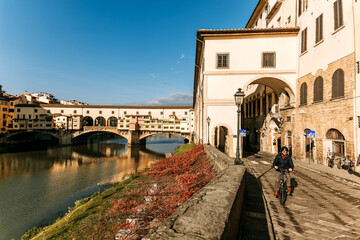 Ponte vecchio skyline, Florence.

