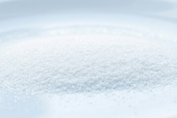 Obraz premium Clean white granular pile