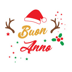 scritta auguri buone feste natale capodanno felice anno nuovo	