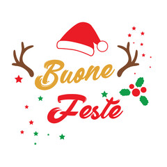 scritta auguri buone feste natale capodanno felice anno nuovo	