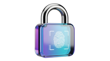 Secure fingerprint lock