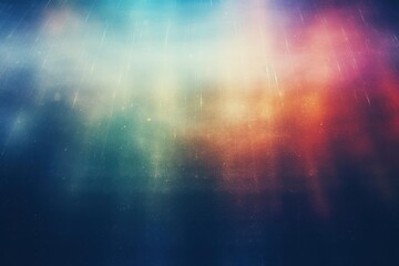 Obraz premium Colorful abstract background featuring falling lines, gradient colors, and a textured, grunge effect