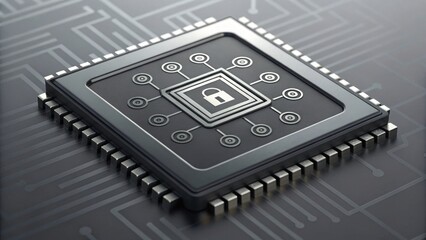 Secure Microchip Vault Design with Data Protection Elements