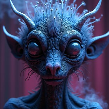 fictional and artistic visuals, material, model
