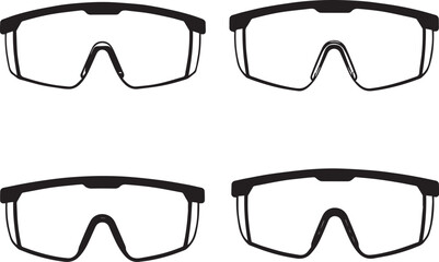 Set Of Sunglasses Vector, Sunglasses Vector