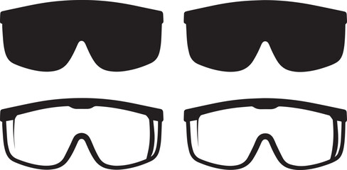 Set Of Sunglasses Vector, Sunglasses Vector