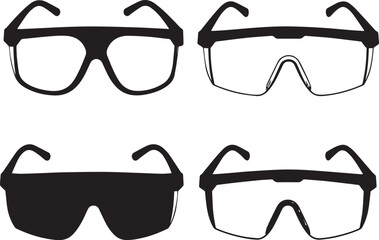 Set Of Sunglasses Vector, Sunglasses Vector