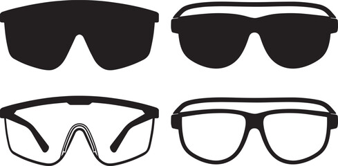 Set Of Sunglasses Vector, Sunglasses Vector
