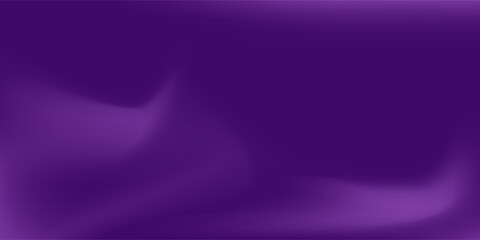 Light purple wave abstract background. Gradient. The surface texture of the fabric is firm. Dark colored background with space for design. Plum eggplant color