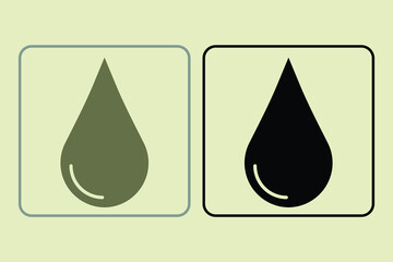 Blood Drop icon. Suitable for medical projects. Solid icon, perfect for UI, mobile apps, websites, presentations, and infographics. Fully editable and optimized for digital and print use