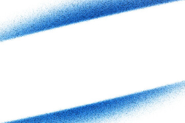 青いグラデーション　白と青のフレーム