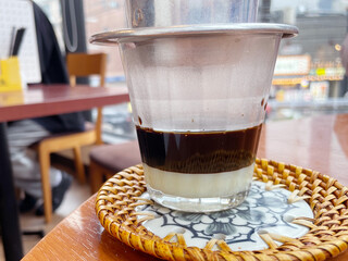 練乳入りベトナムコーヒー