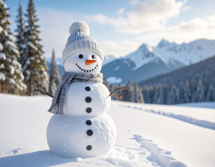 Obraz premium Schneemann 