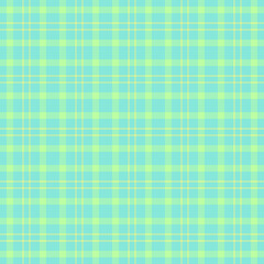 Beautiful background tartan plaid, december texture seamless textile. Business check fabric pattern vector in teal and green colors.