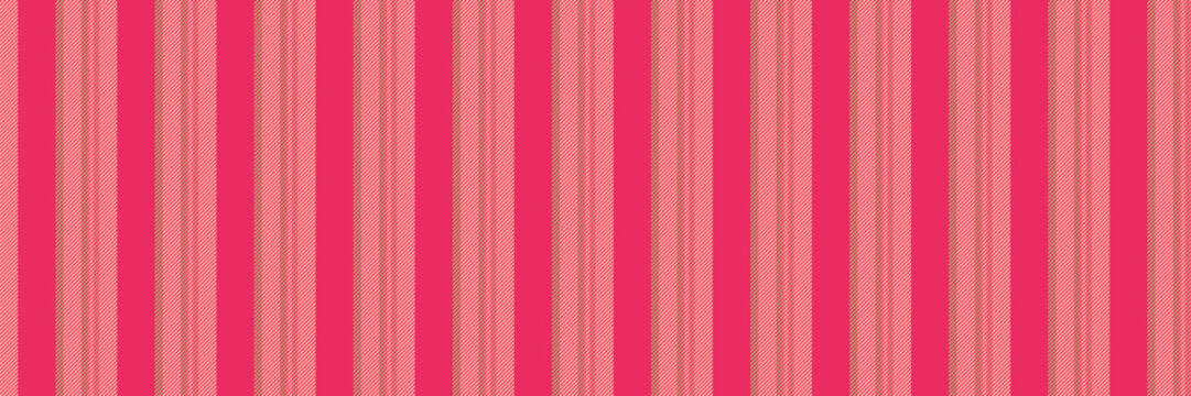 Structure lines stripe background, feminine seamless vertical textile. Crange fabric texture pattern vector in red and orange colors.
