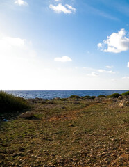 Coastal area in Cyprus near Coral Bay.