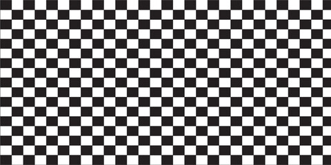 Black and white checkered rectangular frame. Square racing checkerboard pattern. Chessboard geometric pattern. Rally checkerboard pattern. Finish racing frame. Eps 10