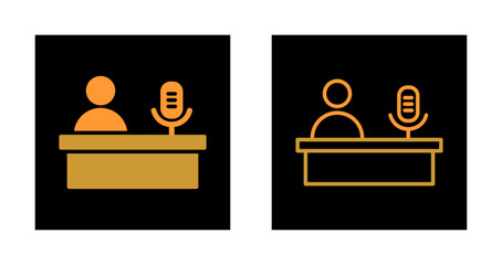 Podcast Hosting Icon Design