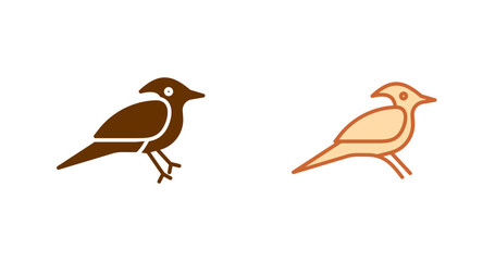 Obraz premium Woodpecker Vector Icon