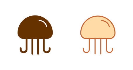 Jellyfish Vector Icon © Muhammad