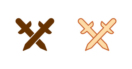 Obraz premium War Torn Vector Icon