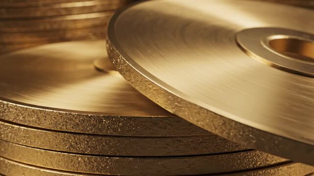 old vinyl records