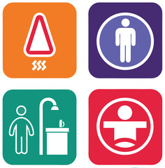 Teamwork and management line icons collection. Vector illustration eps10