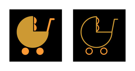 Baby Crib Icon Design