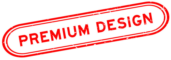 Grunge red premium design word rubber seal stamp on white background